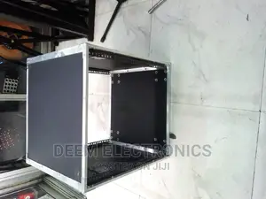 Flight Case Equipment Rack Open