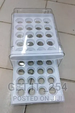 40pcs 2layer Acrylic Egg Tray White Only