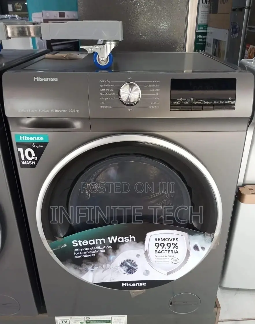 Hisense 10.5kg Washing Machine .