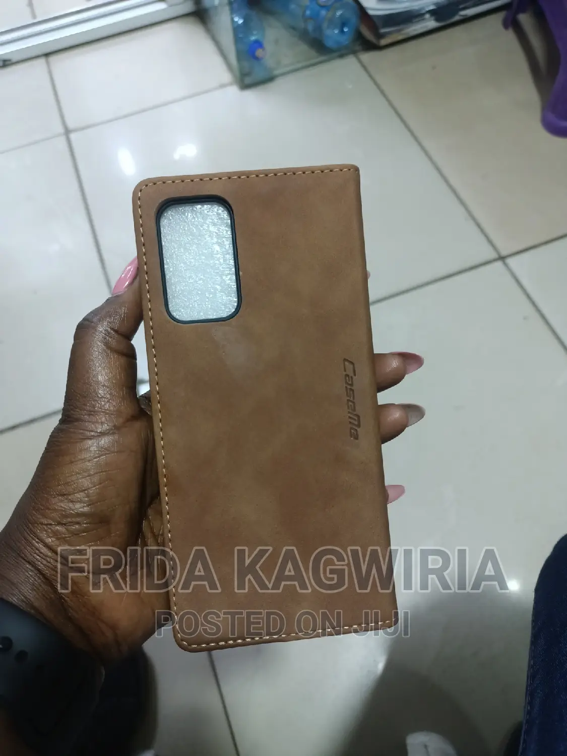 Caseme Leather Flip Case for Samsung A23