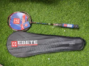 Ebete Badminton Racket FR-341 in a Full Bag
