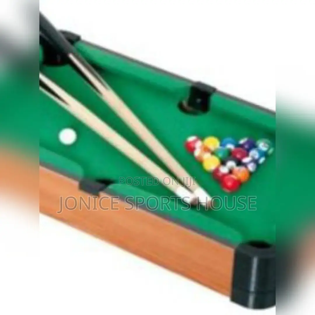 Kids Table Top Pool With Accessories