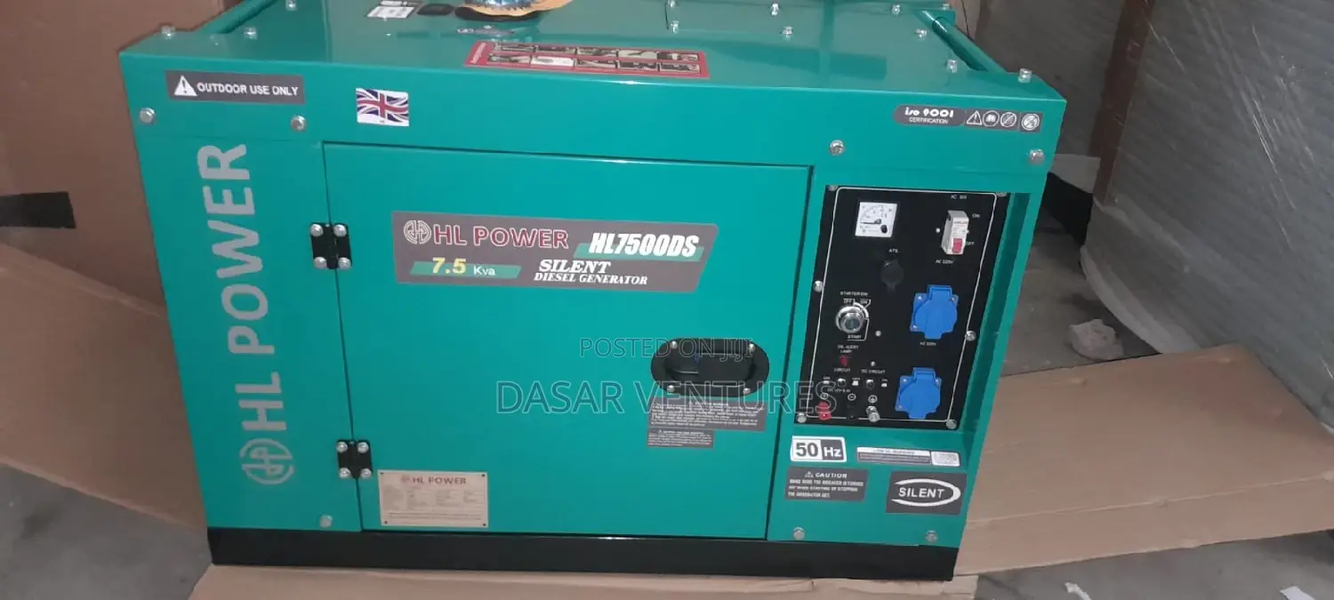 Generator 7.5kva Hl Power Italy
