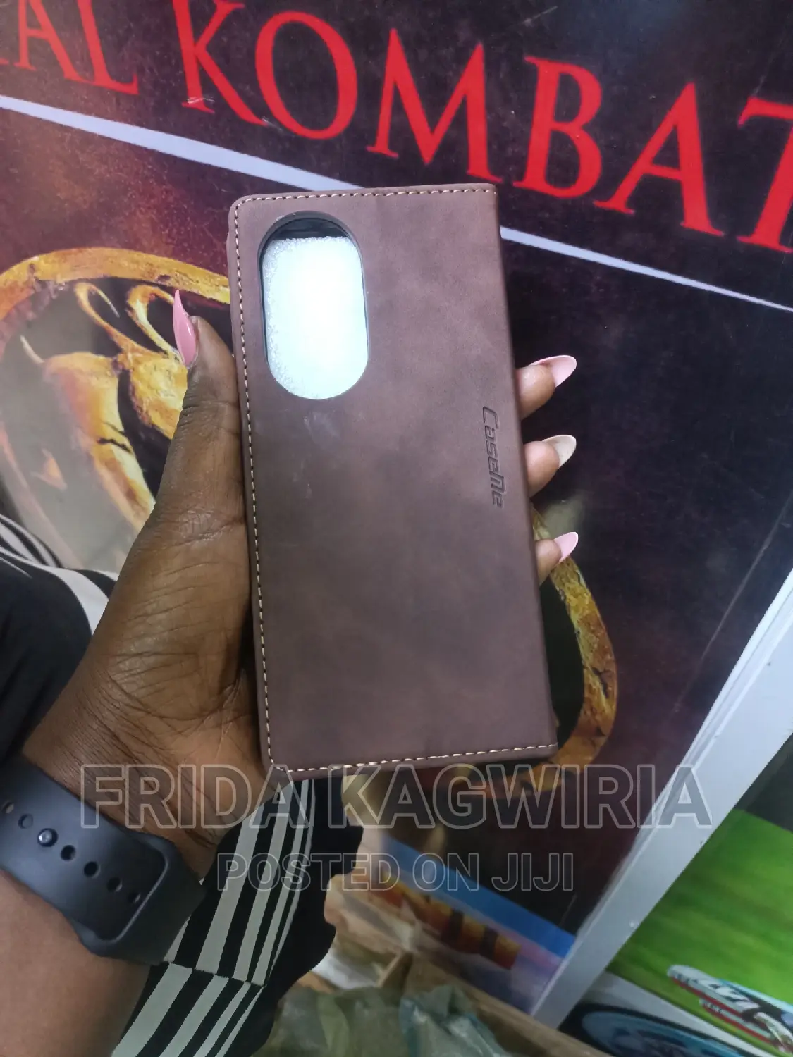 Oppo RENO 10 Pro 5G Leather Flip Case With Card Pockets
