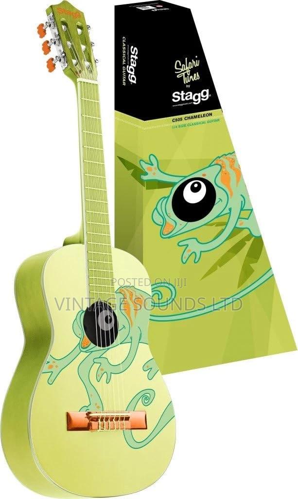 Stagg C505 CHAMELEON 1/2 Size Classical Guitar With Graphic - main view