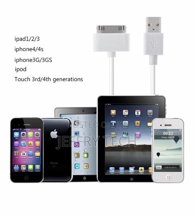 USB Data Sync Cable Cord Charger for iPhone 4 4G 4S 3GS iPod - thumbnail 2