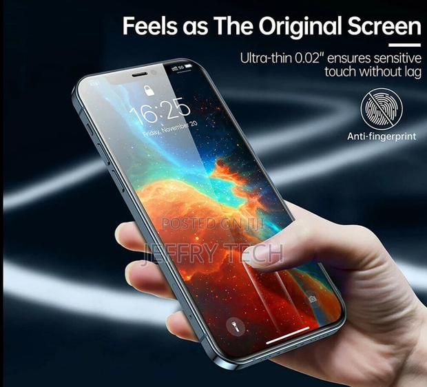 Apple iPhone 14 13 12 Pro Max Full Tempered Glass Screen Pro - thumbnail 4