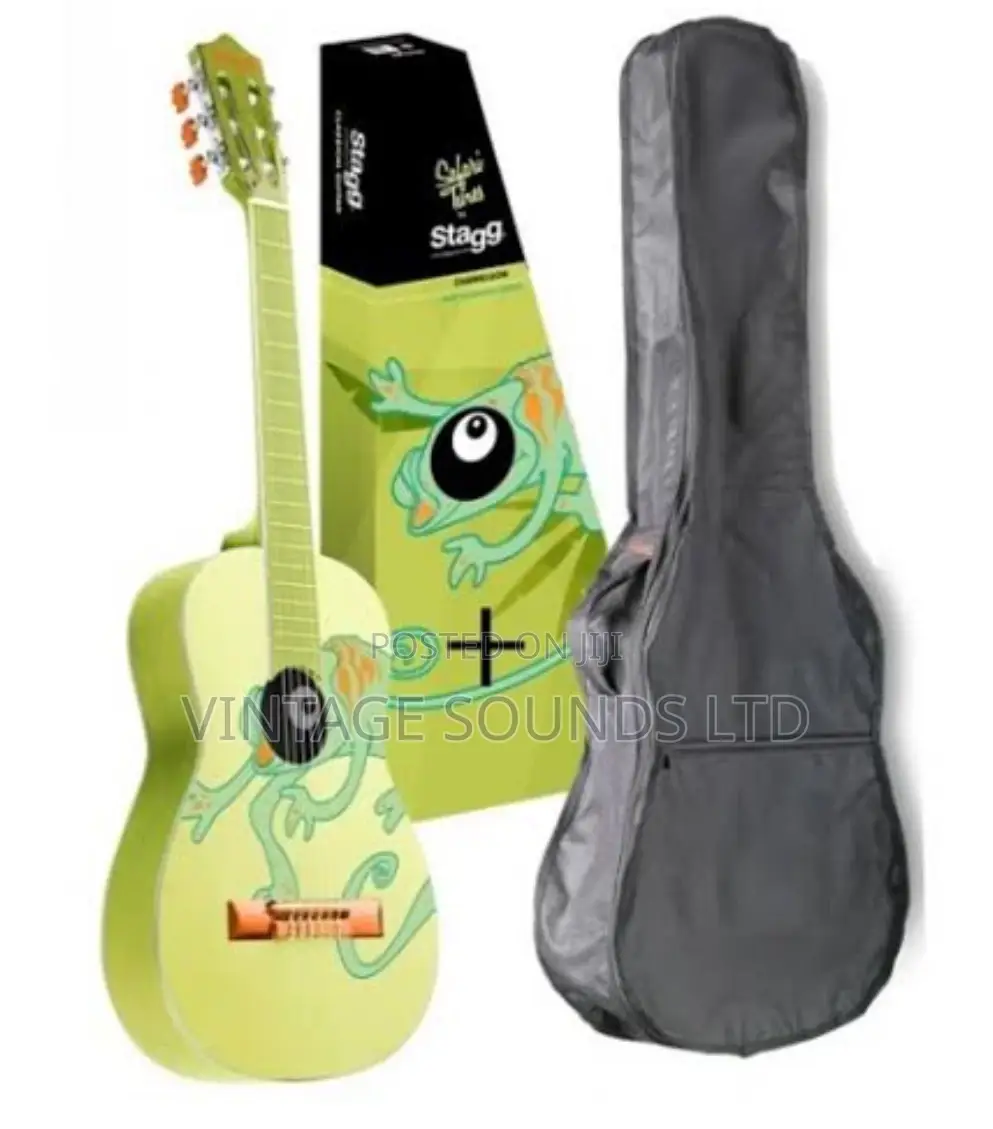 Stagg C505 1/2 Classical Guitar Chameleon Graphic With Bag