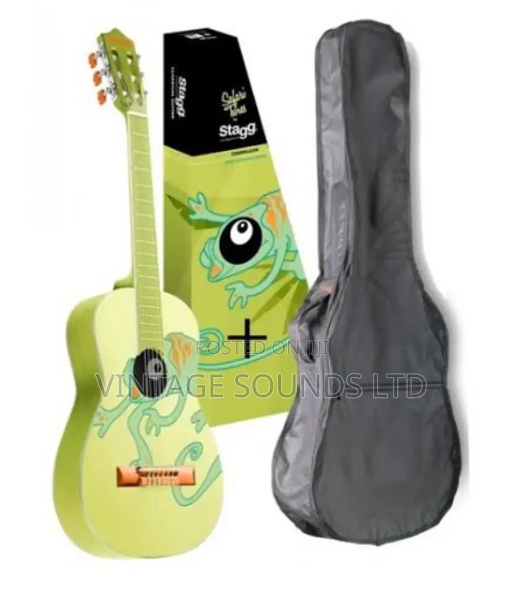 Stagg C505 1/2 Classical Guitar Chameleon Graphic With Bag