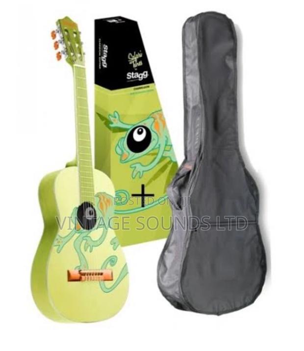 Stagg C505 1/2 Classical Guitar Chameleon Graphic With Bag - thumbnail 2