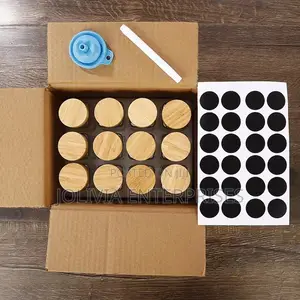 Storage Jar + Bamboo Lid 12pc Set