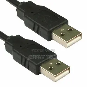 USB Cable a Male to a Male Plug Shielded High Speed 2.0 1mtr