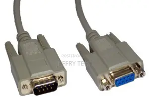 9 Pin Serial RS232 Com Male to Female Lead Extension Cable 1