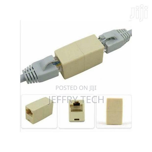 RJ45 Coupler Network Cable Joiner Ethernet LAN Straight Adap - thumbnail 4