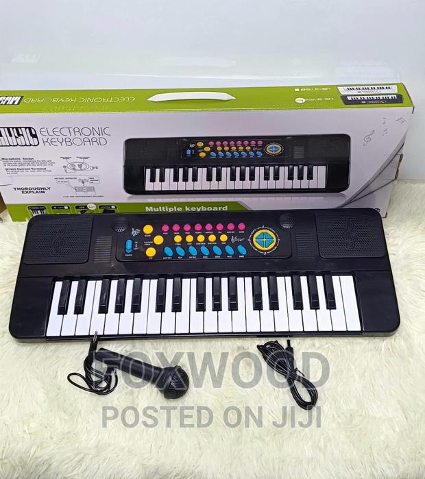 37 Keys Electronic Organ Piano With Microphone - main view