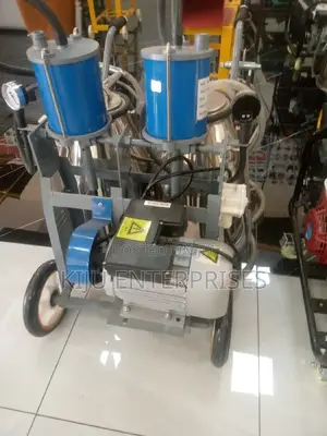 Double Milking Machin