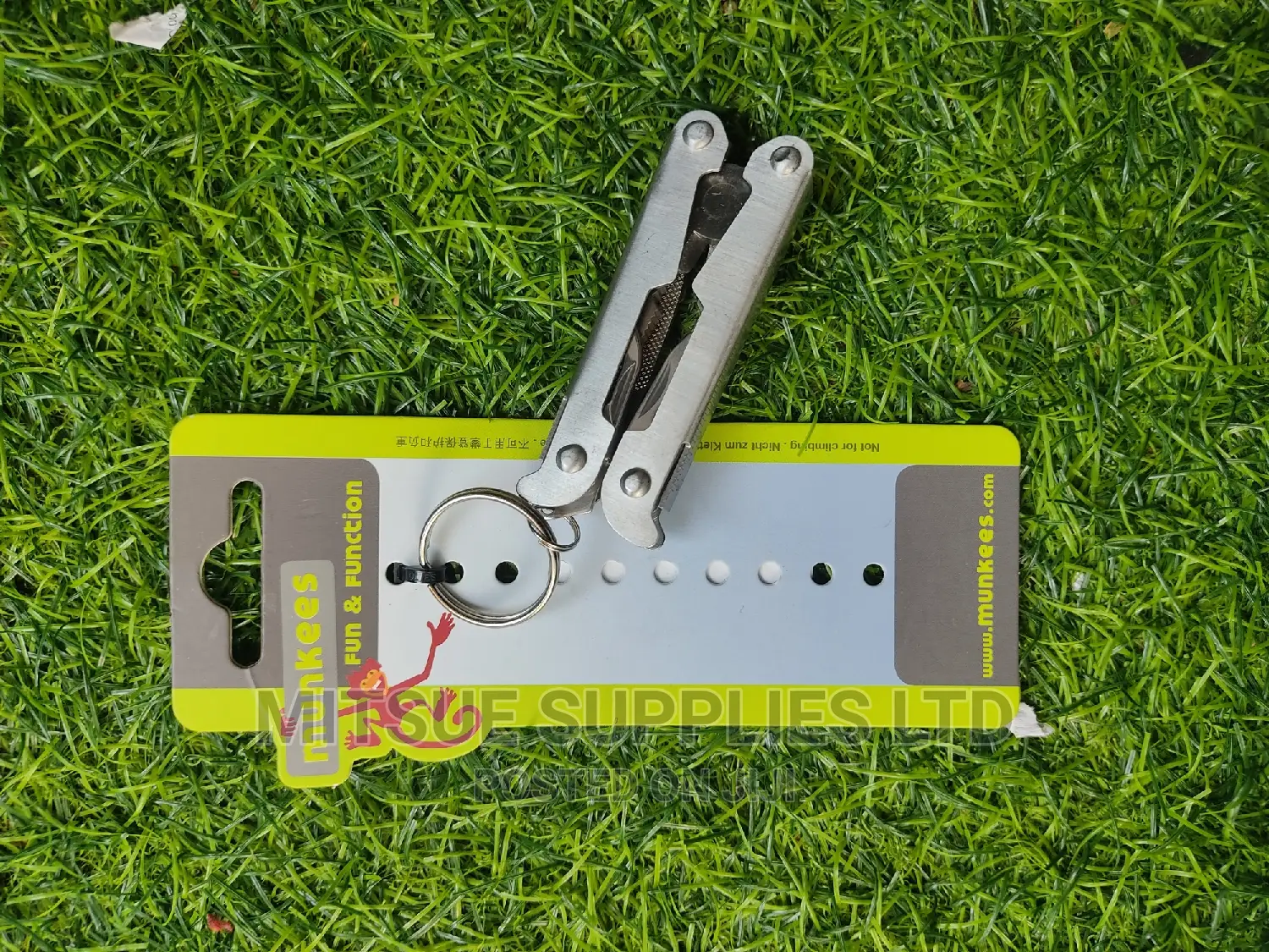 Munkees Stainless Multi-Tool for Outdoor