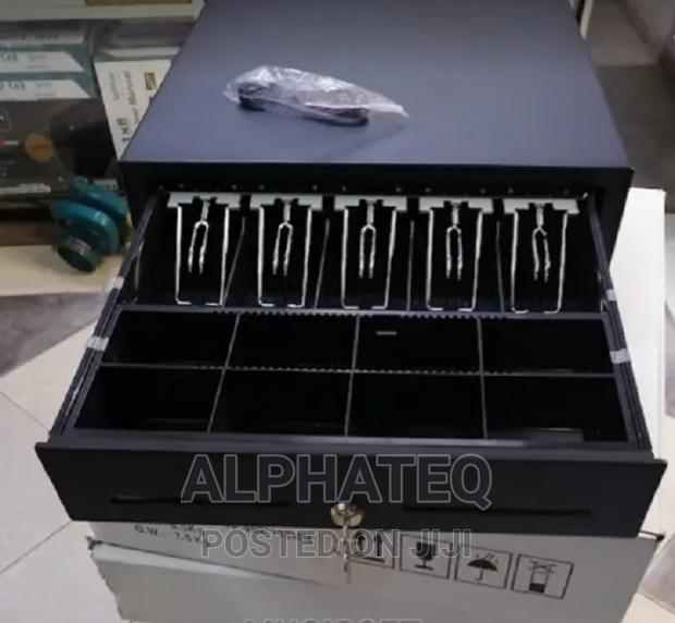 Durable Cash Register Drawer 5 Bill Coin Slot Cash Drawer