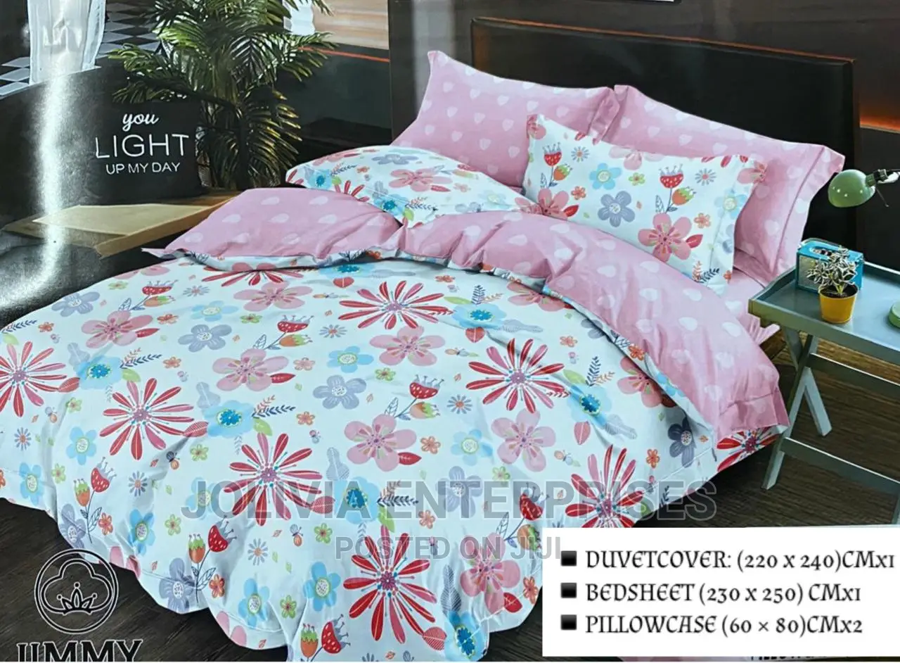 4 in 1 Microfiber Duvet Cover Set