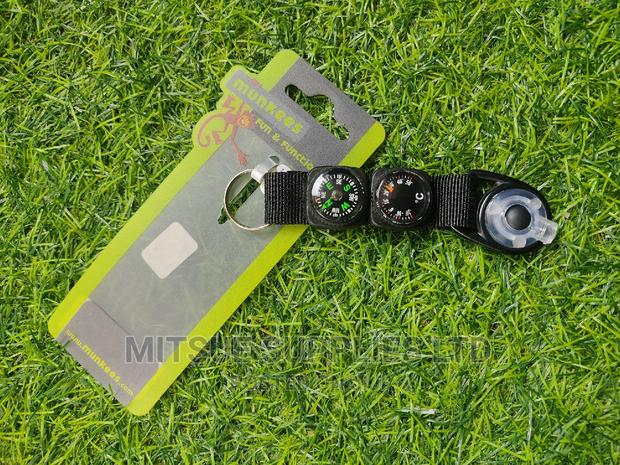 LED Multipurpose Key Fob With Compass, Thermometer, Keyri - main view