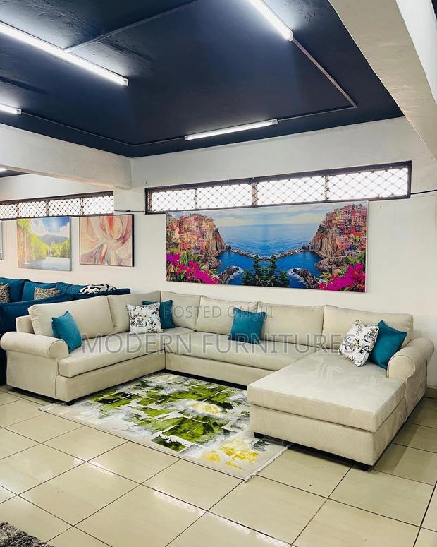 Quality U-Shaped Sofa - main view