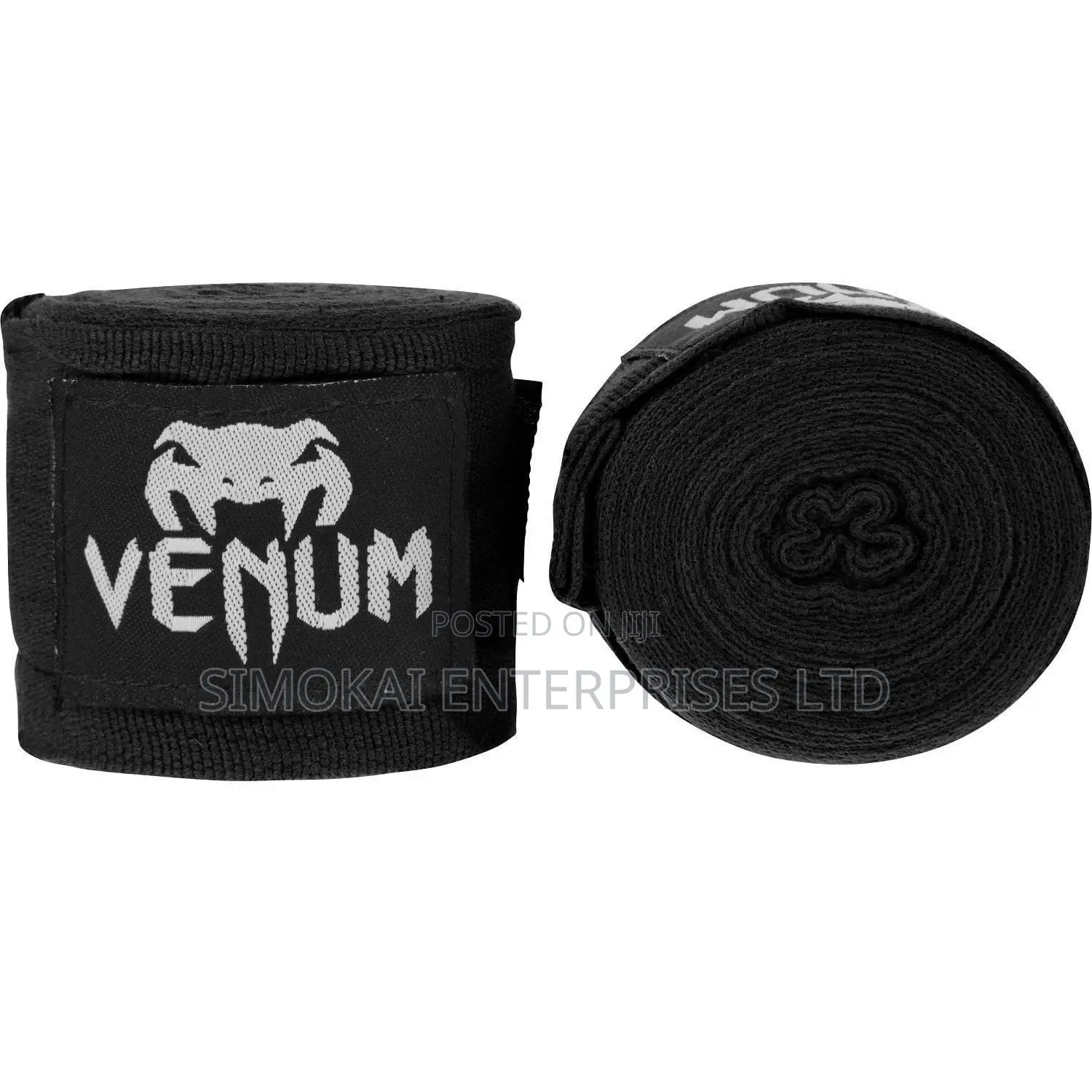 5m Boxing Wraps Black