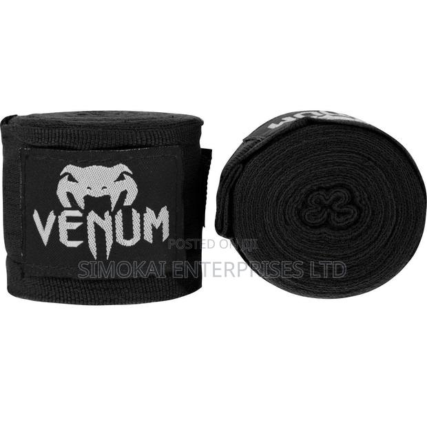 5m Boxing Wraps Black