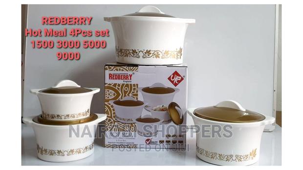 Redberry Plastic Insulated Hotpot 4pieces