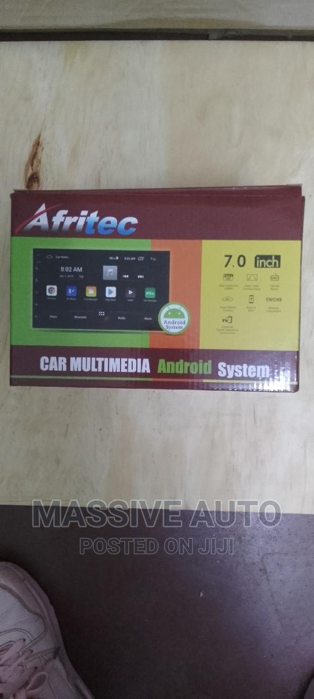 Android System Afritec Car Radio - main view