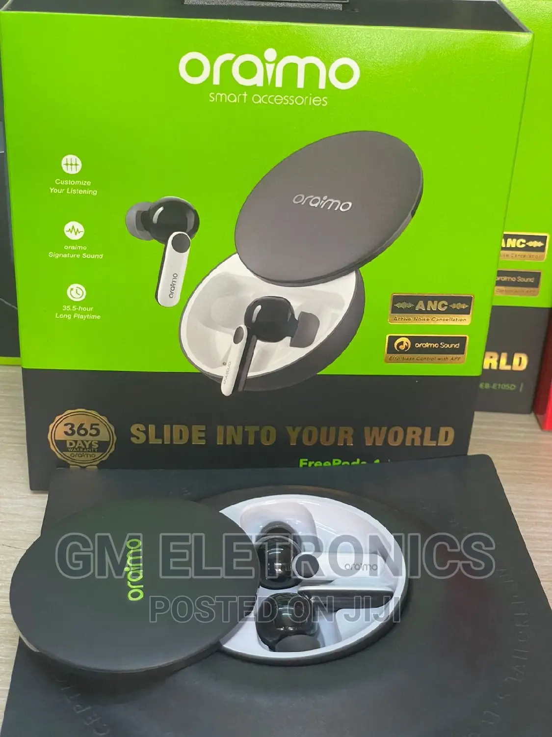 Original Oraimo Freepods 4 Earbuds.(OEB-E105d)