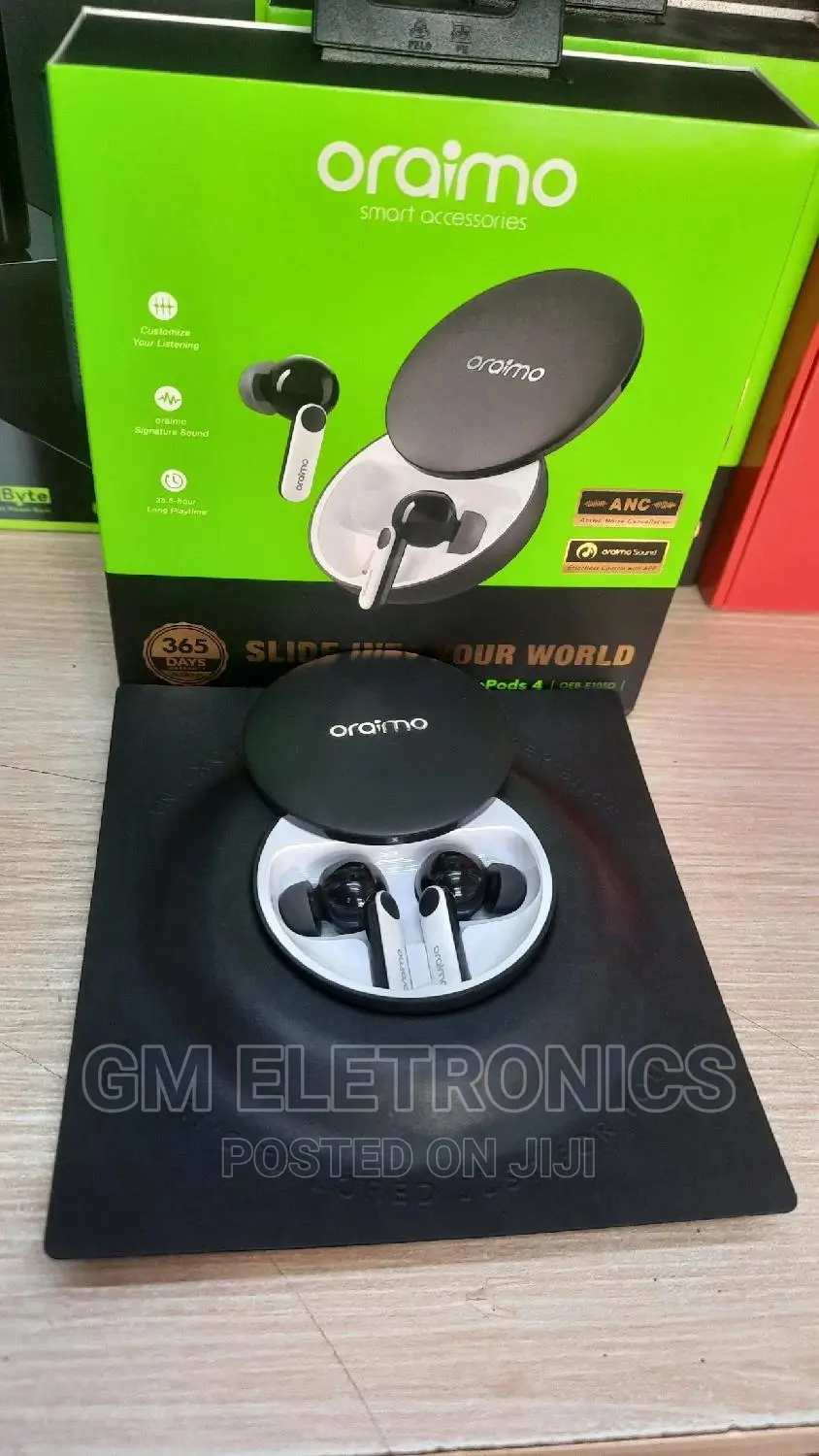 Original Oraimo Freepods 4 Earbuds.(OEB-E105d)