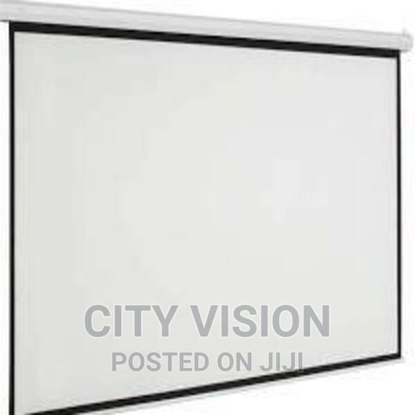 Projector Screen Techcom Projector Manual Screen