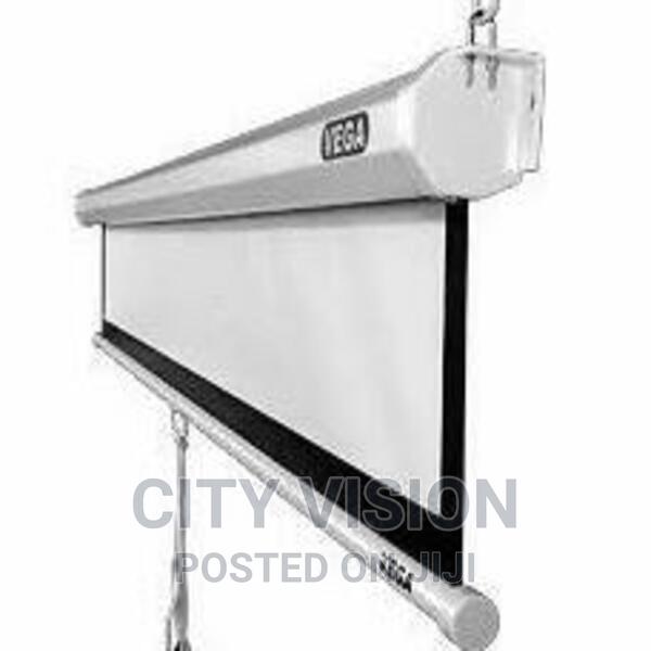 Projector Manual Screen Techcom Brand Available