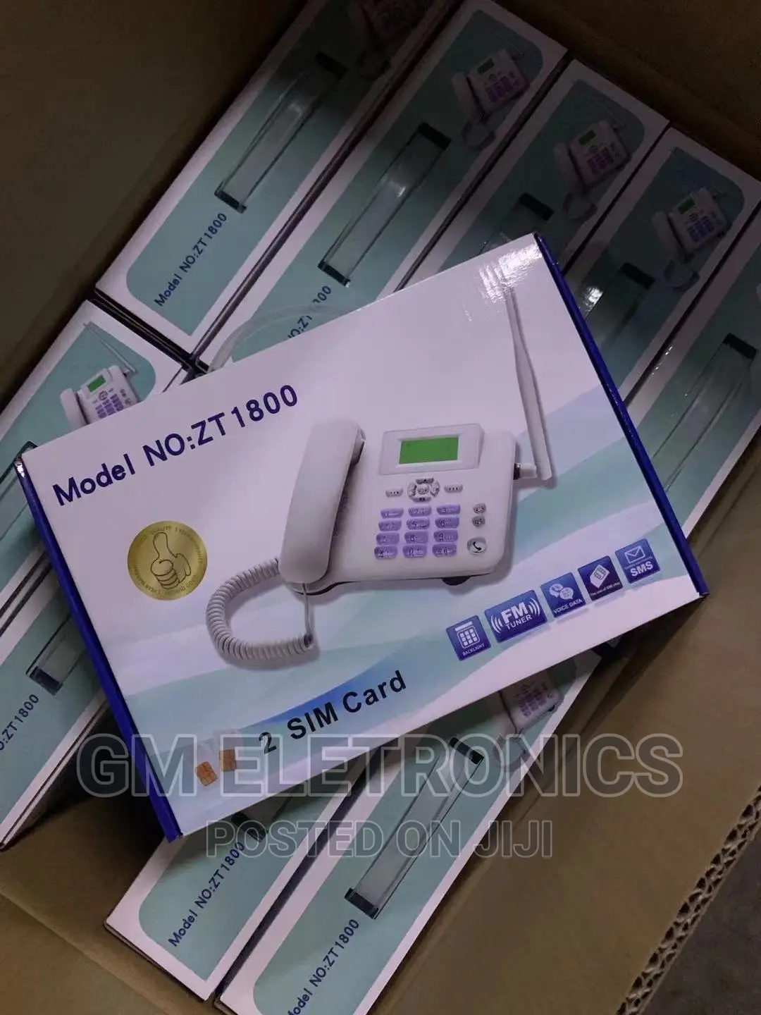 Dlna ZT1800 GSM Fixed Wireless Desktop Phone Dual SIM.