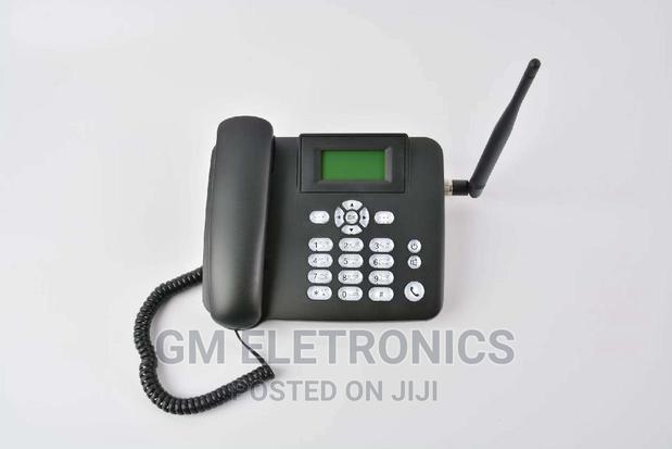 Dlna ZT1800 GSM Fixed Wireless Desktop Phone Dual SIM. - thumbnail 3