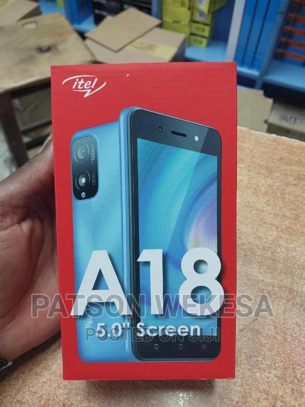 New Itel A18 32 GB Black - main view