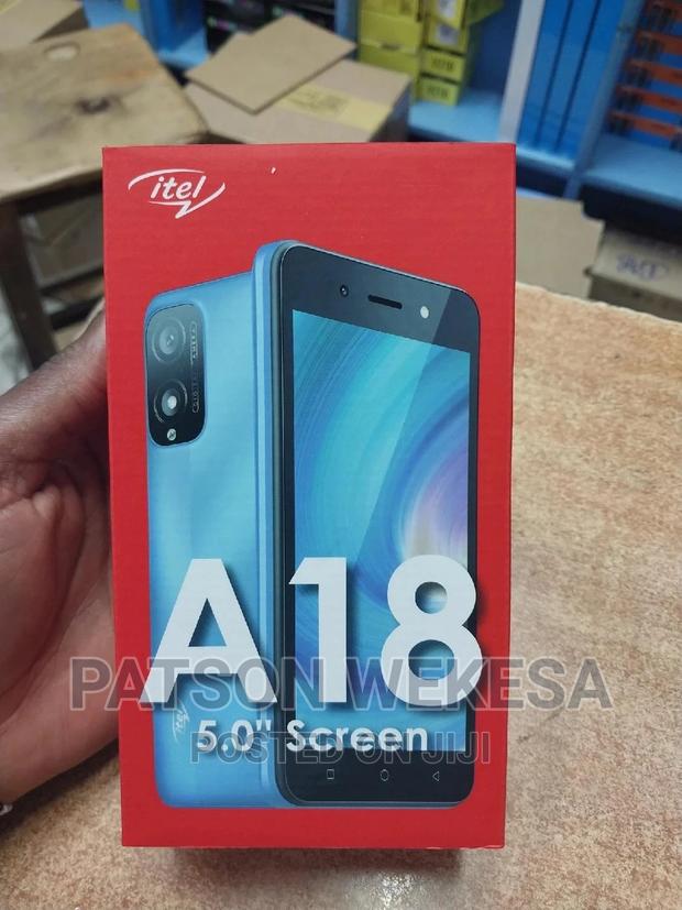 New Itel A18 32 GB Black - thumbnail 2