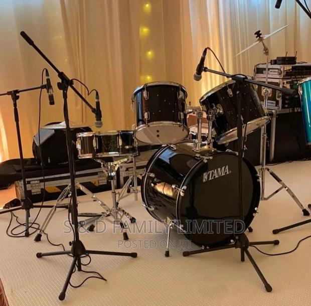 Tama 5 Piece Drumset With Shure Drum Mics - main view