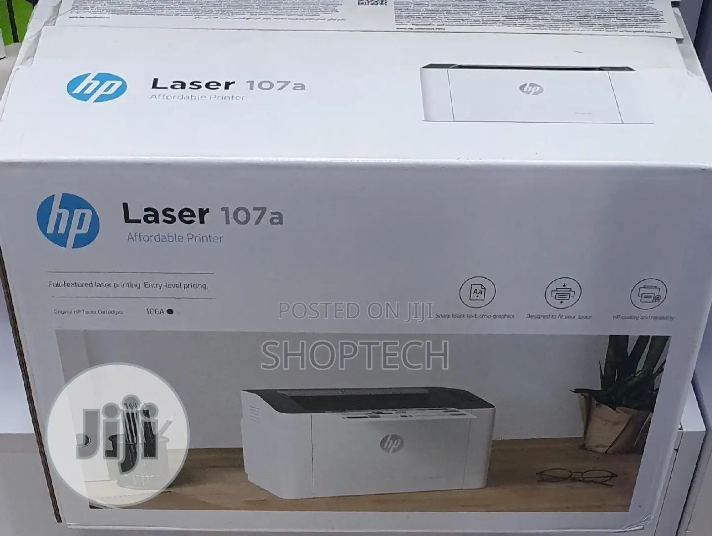 Hp Laser 107w Printer Laser Printer