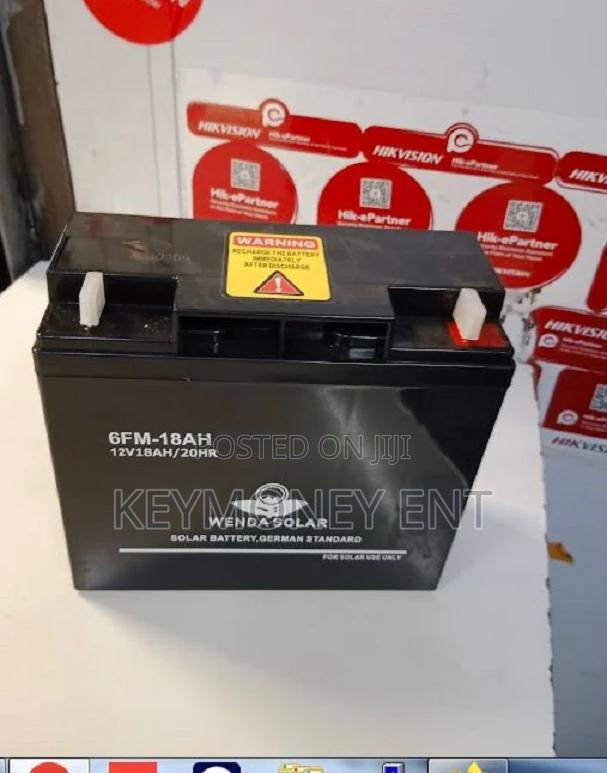 18ah Wenda Solar Battery New - main view