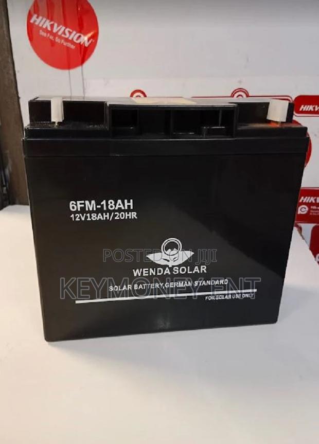 Wenda Solar Battery 12v 18AH Maintenance Free