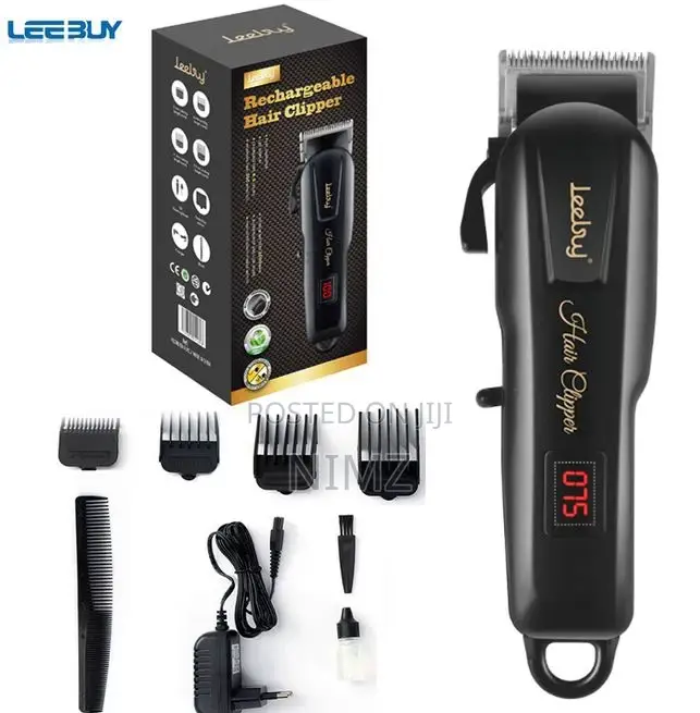 2000mah Rechargeable Hair Clipper Classic With Led Display.