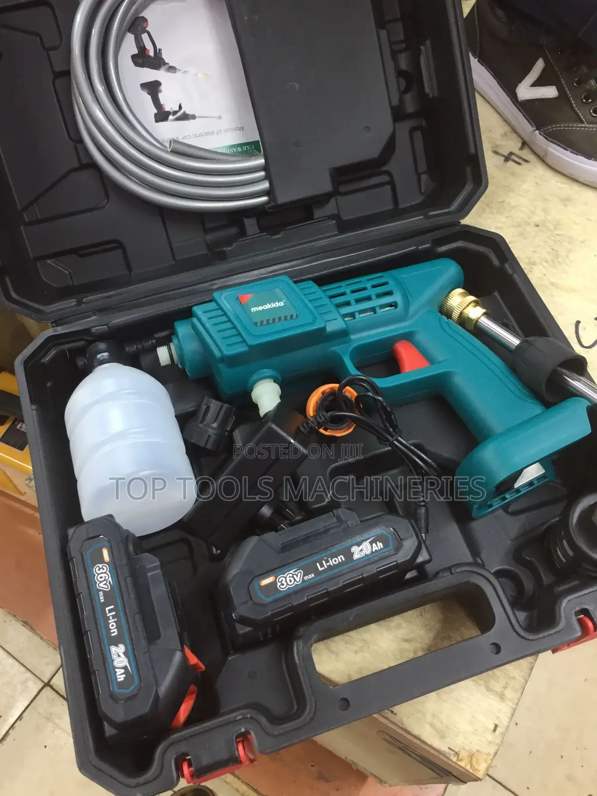 Meakida Cordless Car Wash Machine