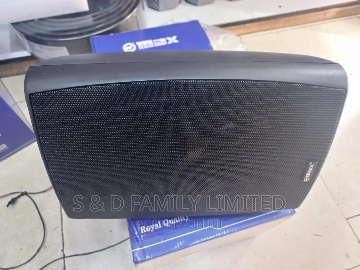 Black Omax Column Speaker