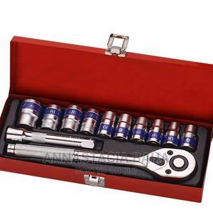 12pcs Ratchet Socket Spanner Set - thumbnail 2
