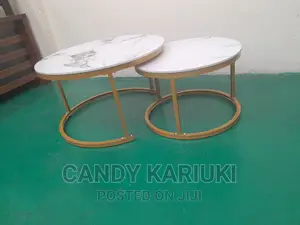 Pure Marble Nesting Stools