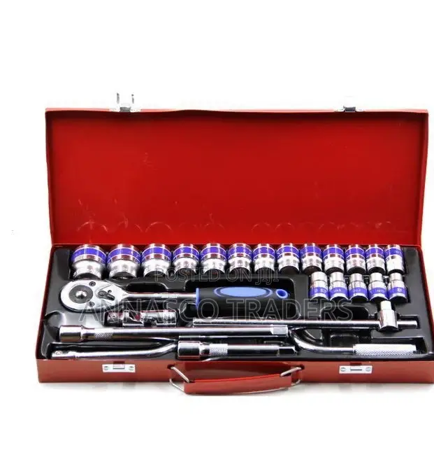 Tools 24pcs Ratchet Socket Spanner Set