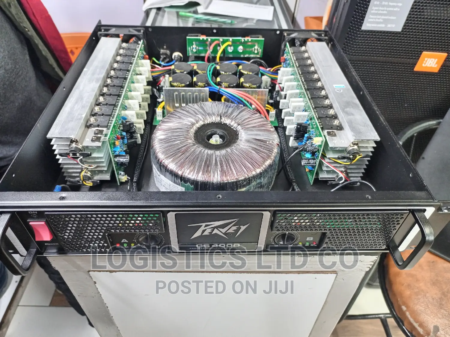 Peavey Cs4000 Professional Power Amplifier 40transistors
