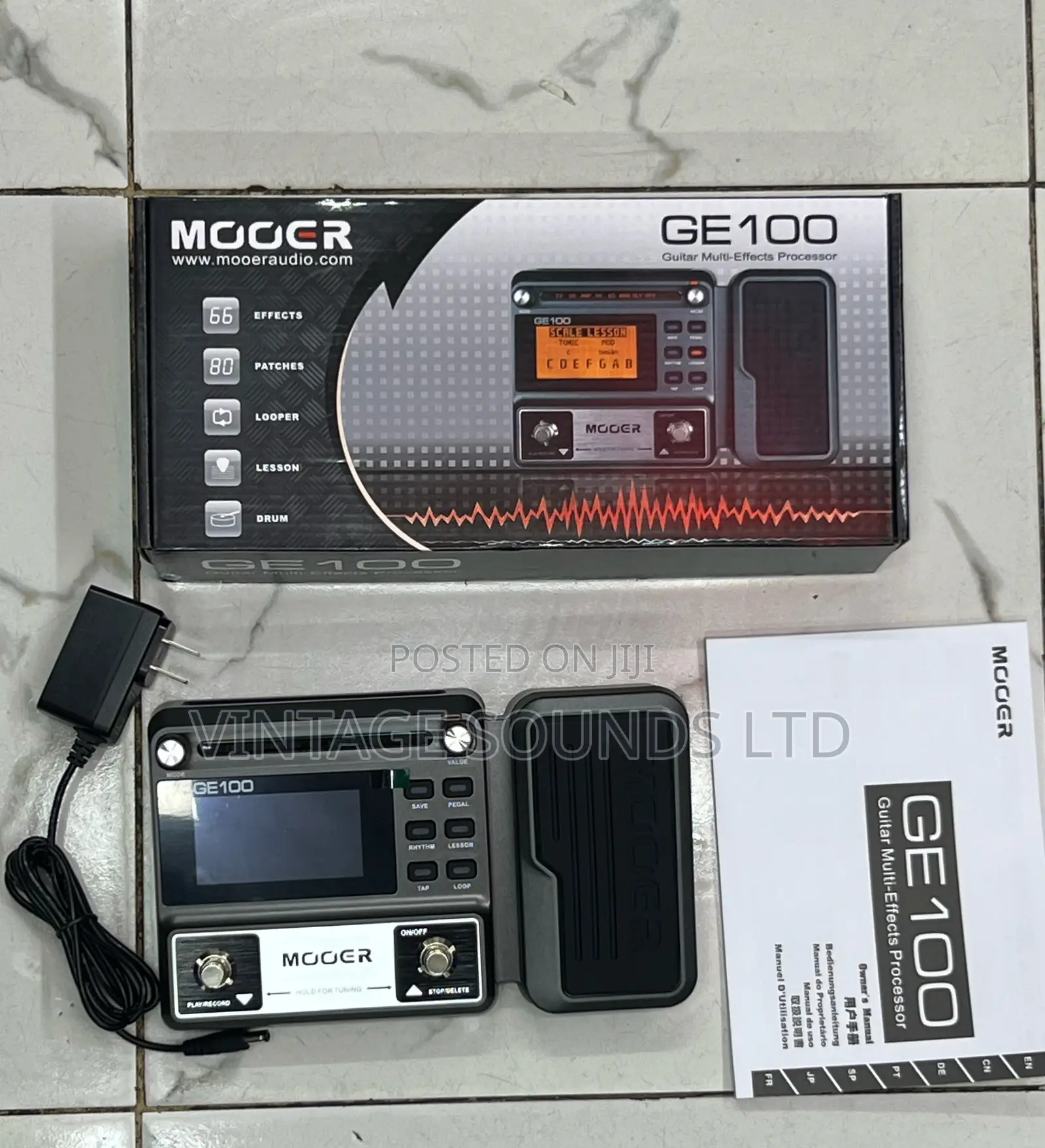 Guitar Multi Effects Pedal Mooer Ge-100
