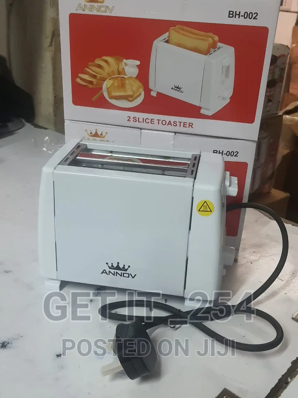 Annov 2 Slot Bread Toaster